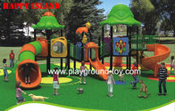 Le Meilleur Équipement de terrain de jeu d'enfants, bleu rouge de machine de divertissement de parc à vendre